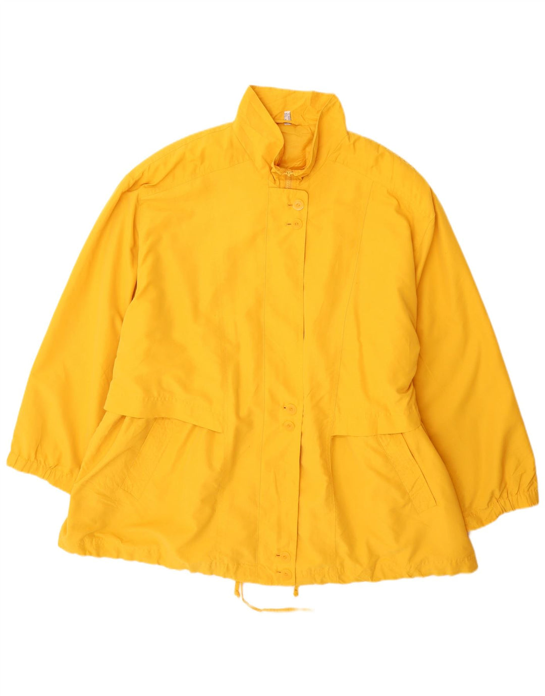 Chicc Veste Coupe-Vent Femme UK 26 5XL Jaune Polyester