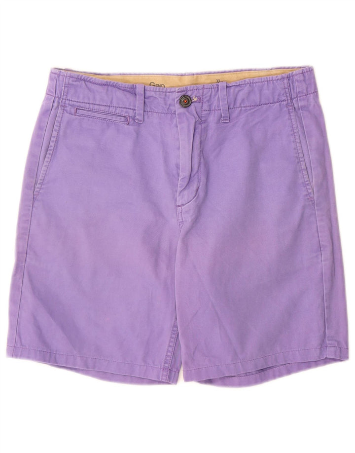Gap Short Chino Homme W29 Coton Violet Moyen