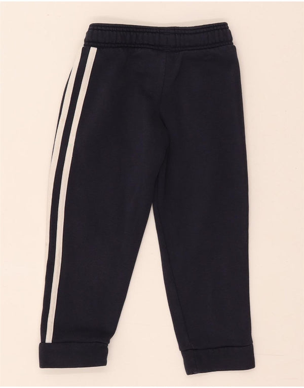 Adidas Pantalon de Survêtement Garçon Joggers 4-5 ans Bleu Marine Coton