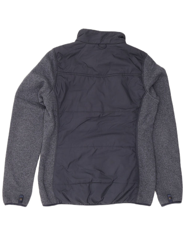 The North Face Veste coupe-vent pour femme UK 14 Polyester bleu marine moyen