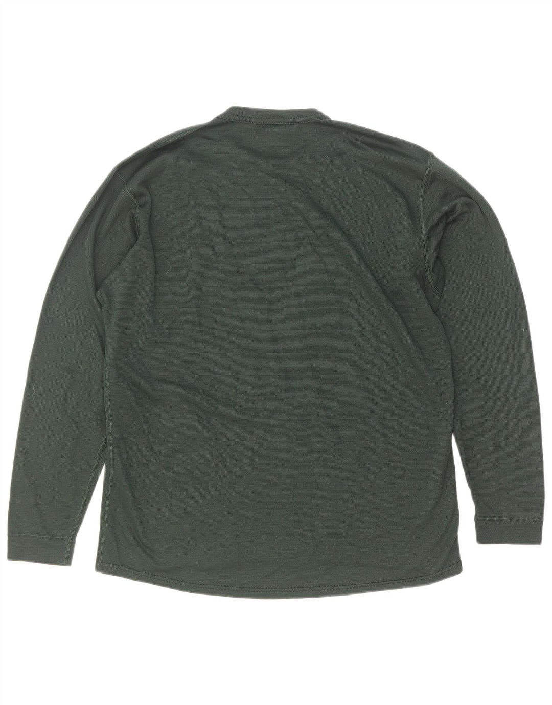 Patagonia Haut à Manches Longues Homme Vert Moyen Polyester