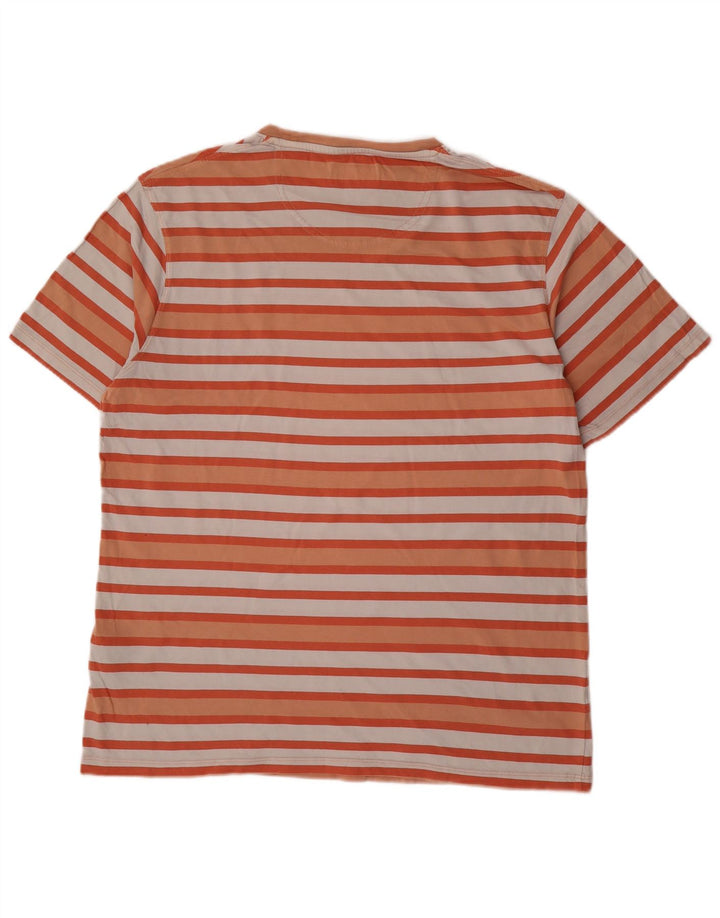 Barbour T-Shirt Homme Top XL Coton Rayé Multicolore