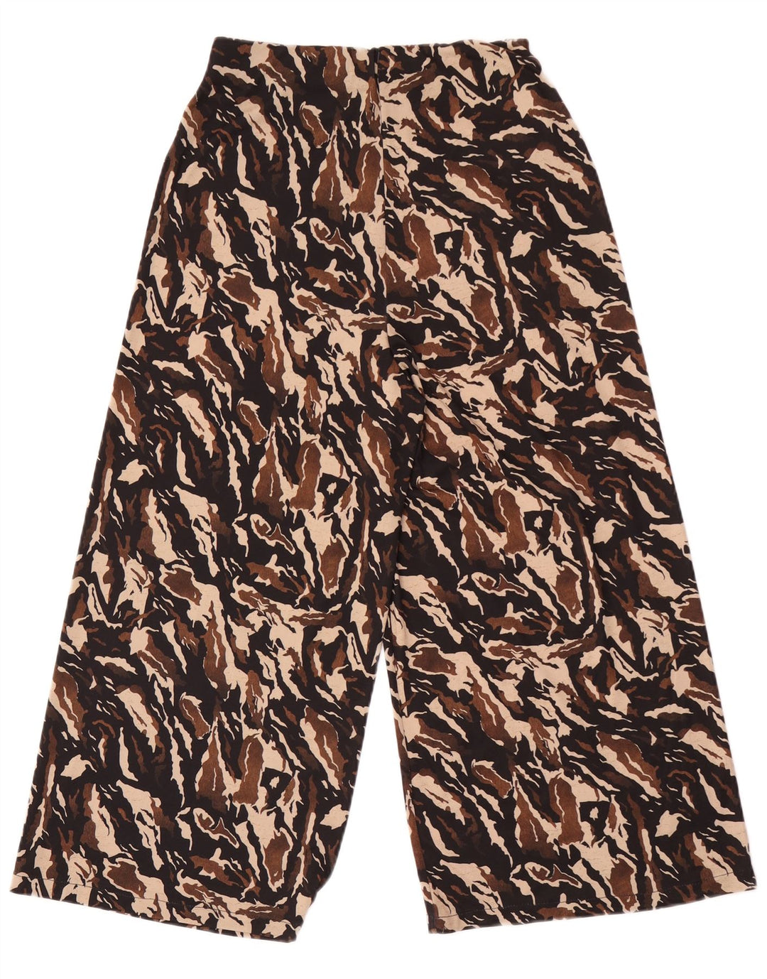 Pantalon De Survêtement Capri Femme Zara UK 8 Petit Camouflage Multicolore