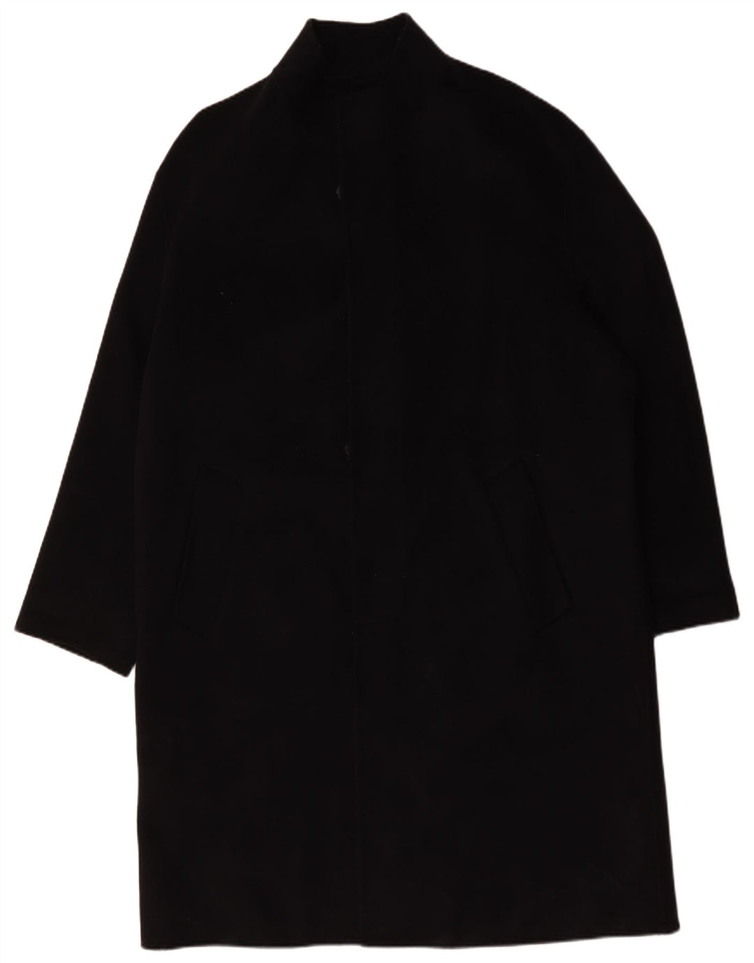 Zara Manteau Homme UK 44 XL Laine Noir