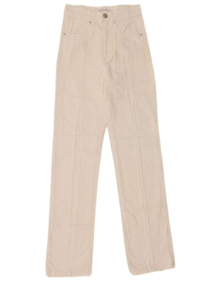 Zara Jean droit femme EU 32 2XS W22 L31 Blanc