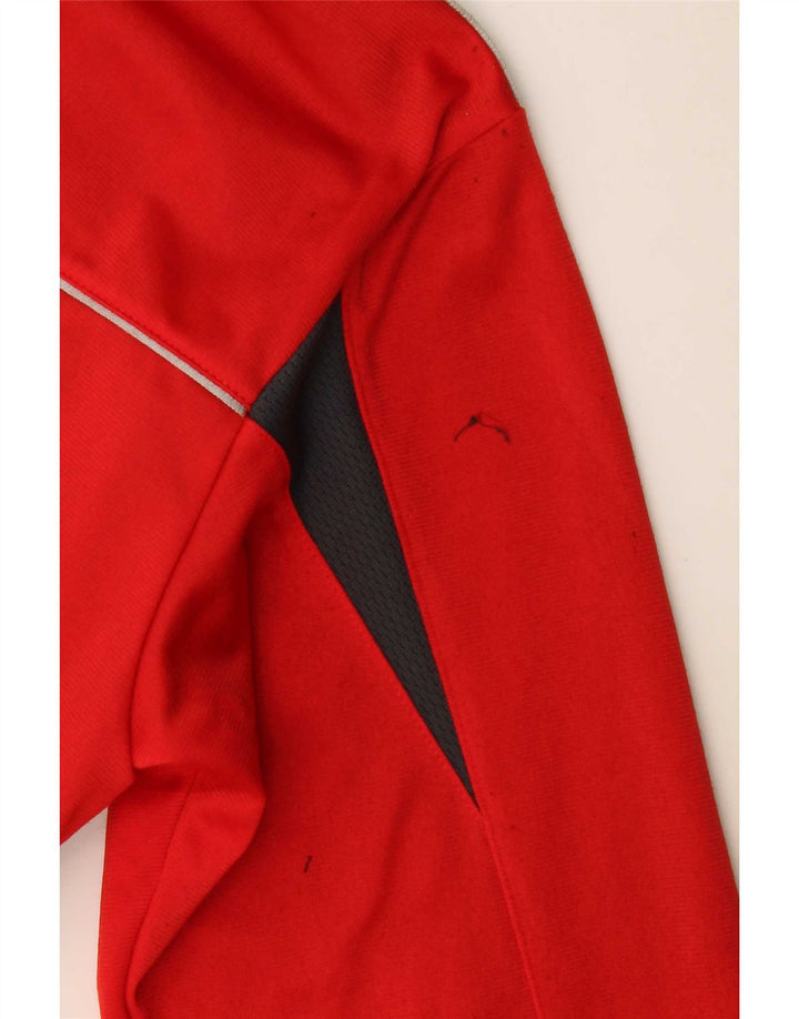 Adidas Veste de survêtement graphique pour garçon 11-12 ans Rouge Colourblock