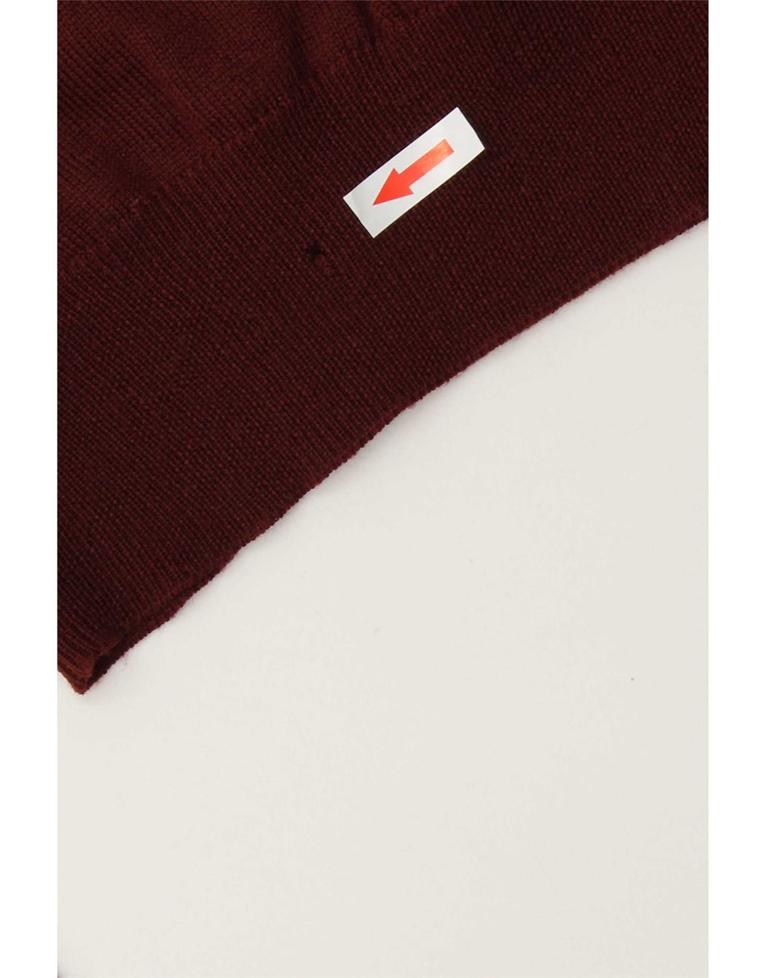 Boggi Pull col V pour homme Taille L Bordeaux
