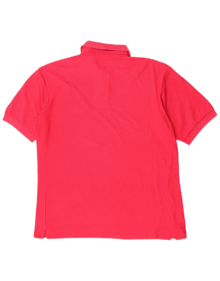Fila Polo Homme IT 48 Rose Moyen Coton