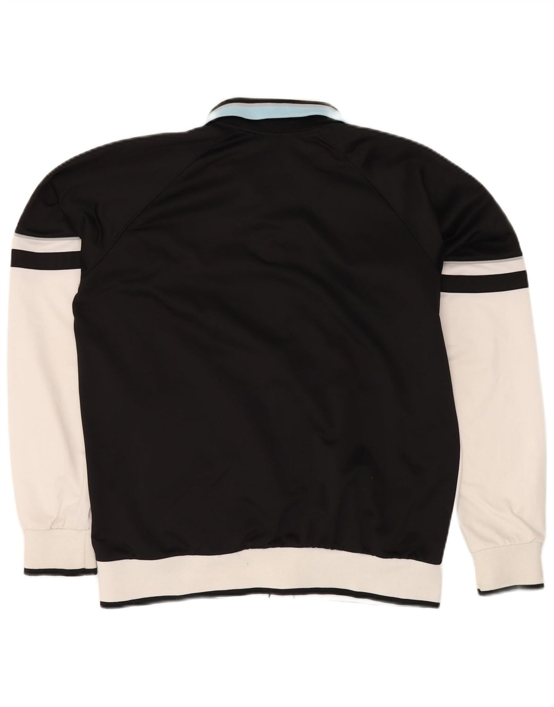 ASICS Veste de survêtement pour homme Large Blanc Colorblock Polyester