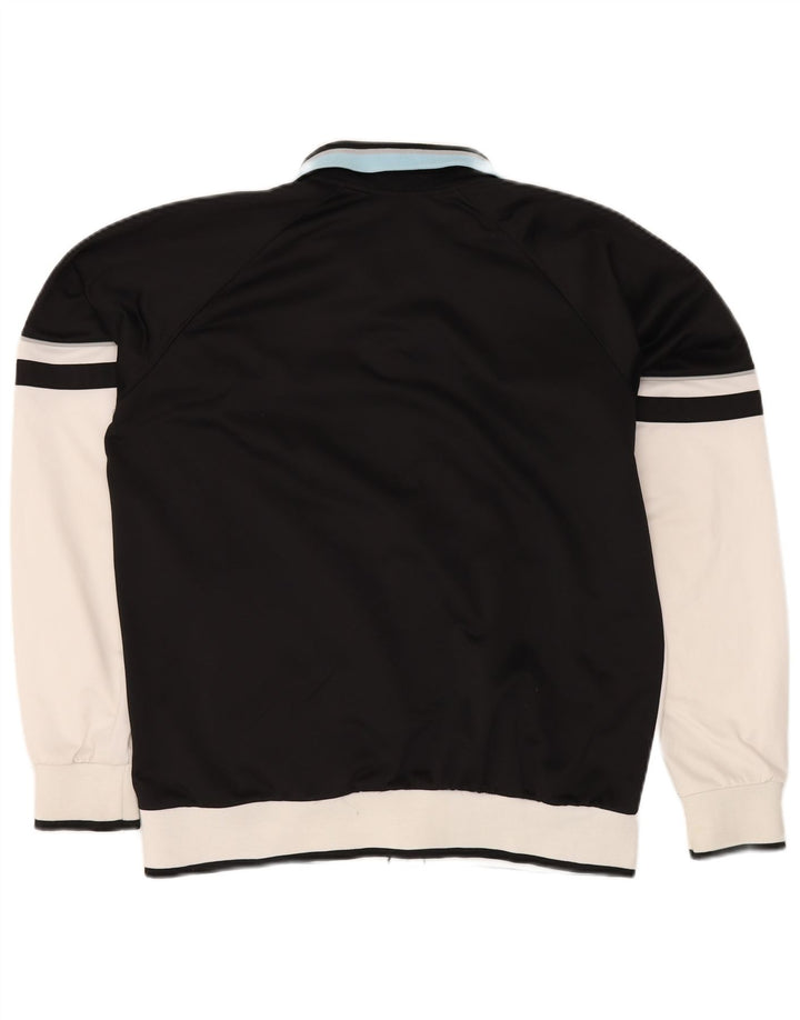 ASICS Veste de survêtement pour homme Large Blanc Colorblock Polyester