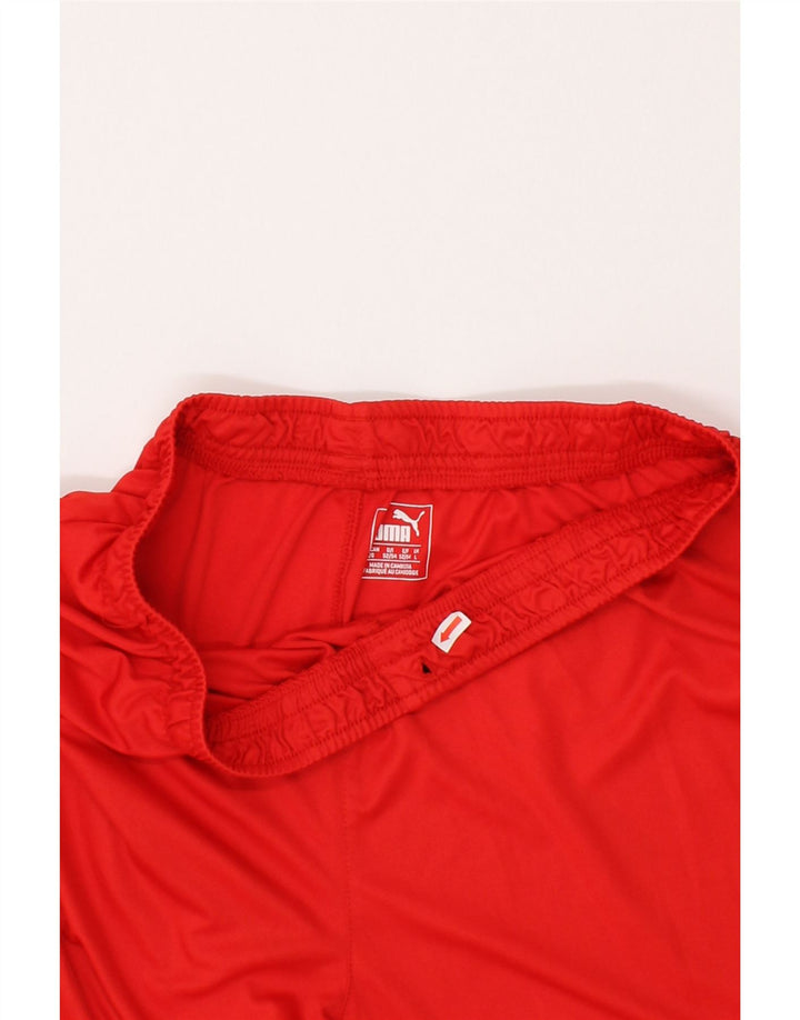 PUMA Mens Sport Shorts Large Red Vintage Puma and Second-Hand Puma from Messina Hembry 