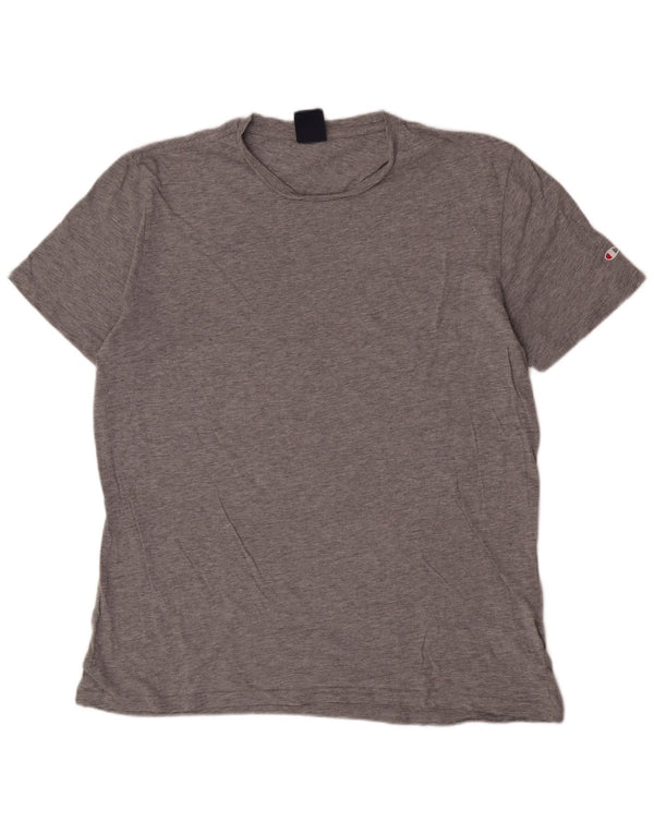 Champion T-Shirt Slim Fit Homme 2XL Gris Coton