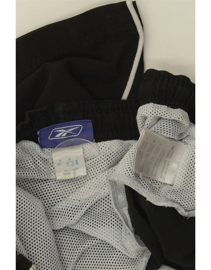 Reebok Short de Bain Homme Noir Moyen Polyester