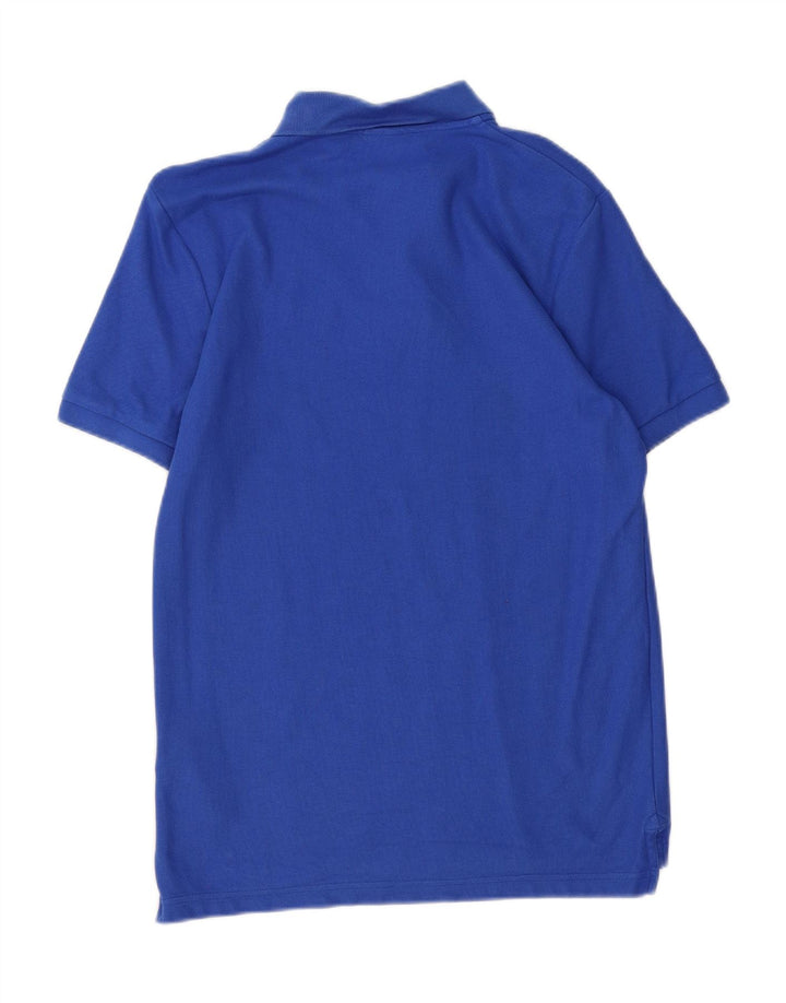 NIKE Mens Polo Shirt Medium Blue Cotton Vintage Nike and Second-Hand Nike from Messina Hembry 