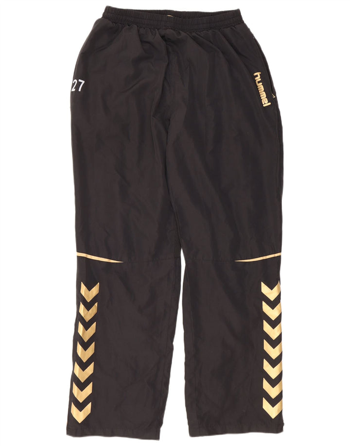 HUMMEL Pantalon de Survêtement Graphique Homme Large Noir Polyester