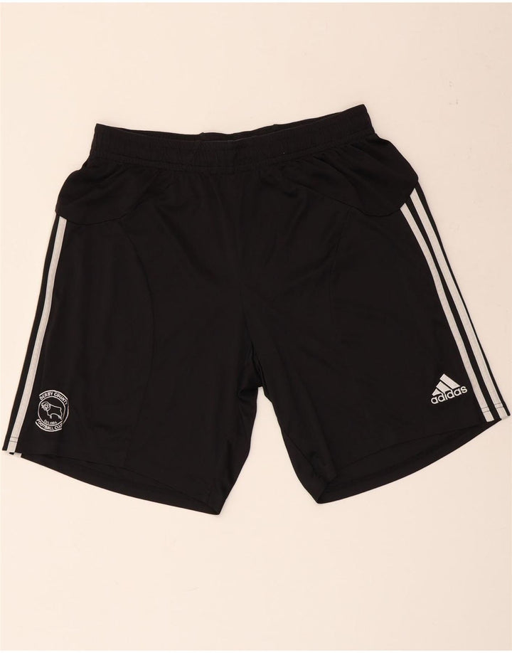 ADIDAS Short de Sport Derby County Homme XL Noir Polyester
