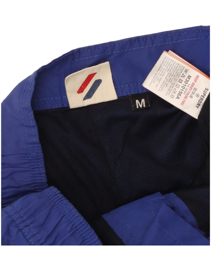 Superdry Short de Bain Graphique Homme Bleu Moyen Polyester