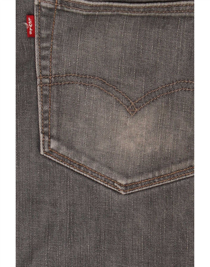 Levi's Jean Droit 504 Homme W36 L34 Gris Coton
