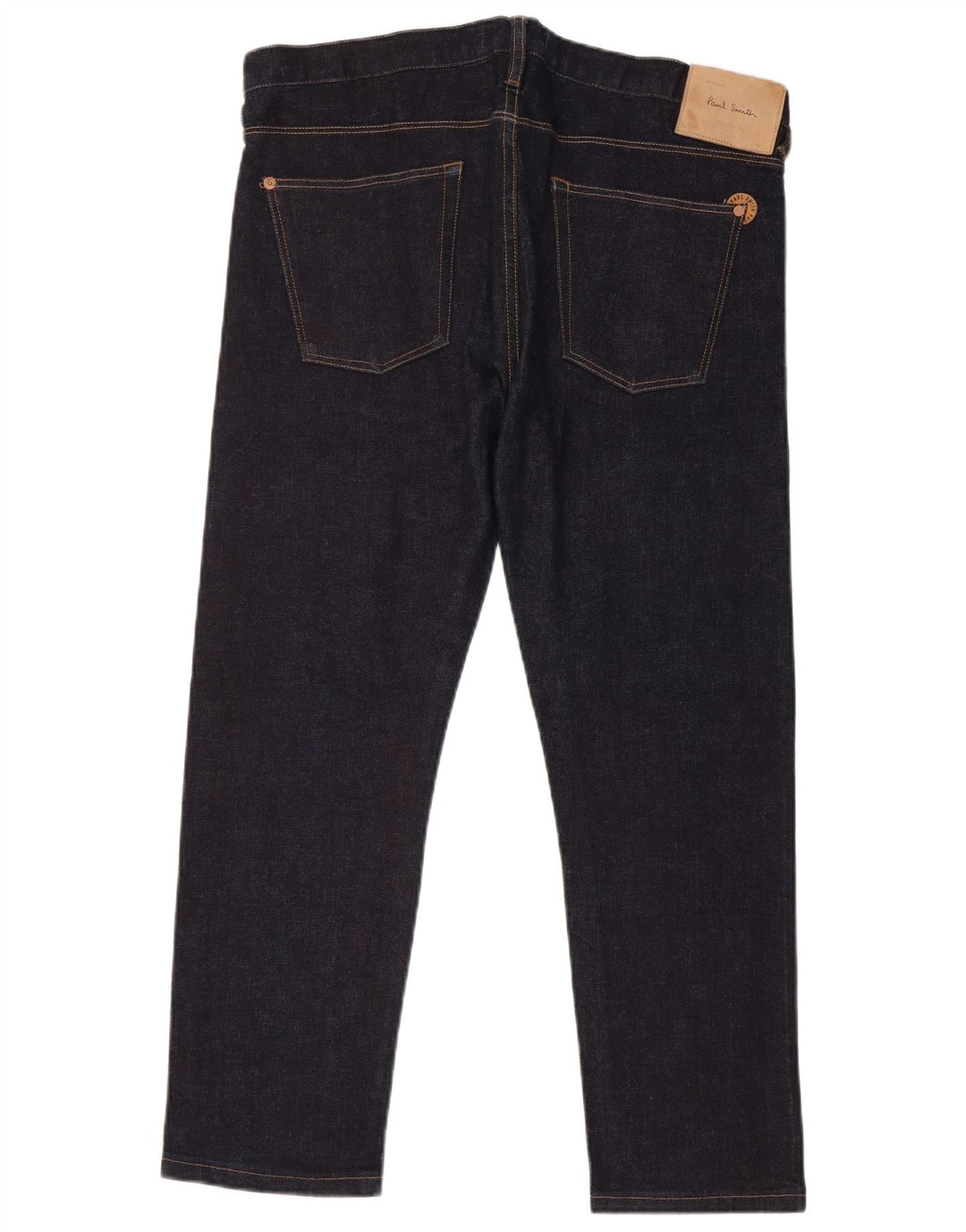 PAUL SMITH Jean droit homme W32 L25 bleu marine coton