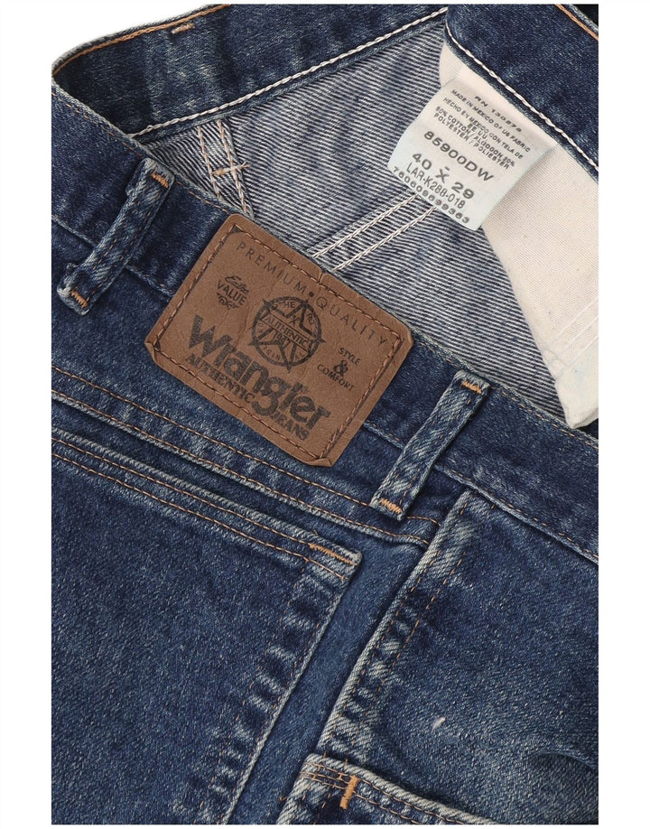 Wrangler Jean court homme W40 L24 bleu coton