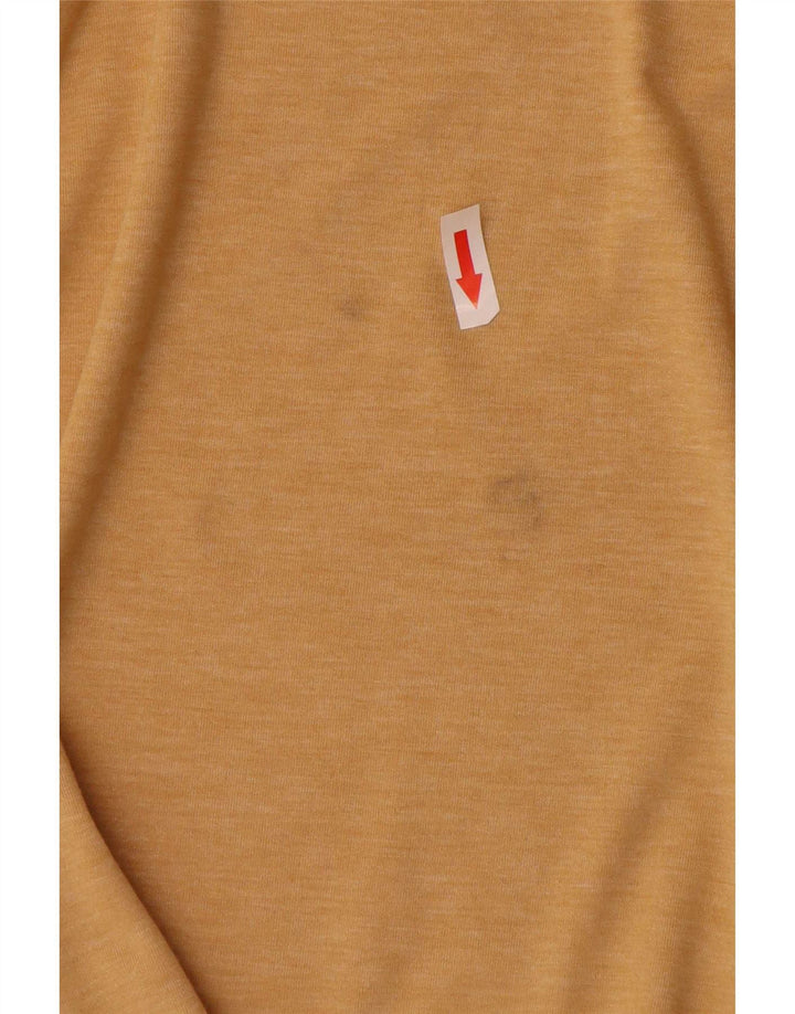 Puma T-shirt graphique pour homme 2XL Jaune moucheté Polyester