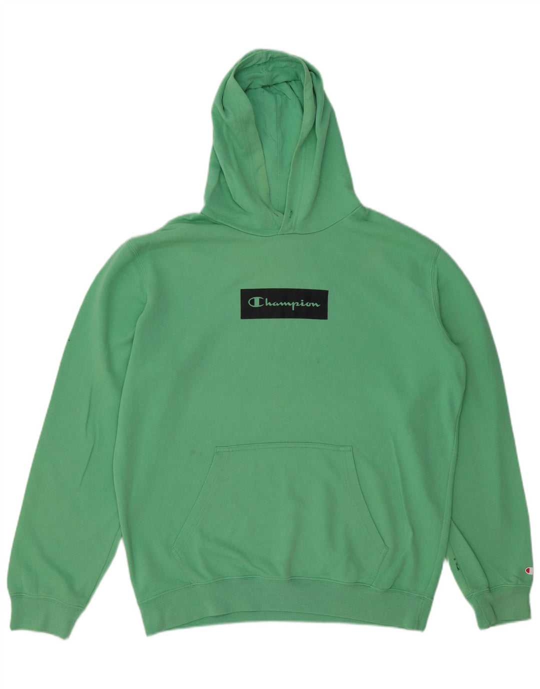 CHAMPION Pull à Capuche Graphique Homme XL Vert