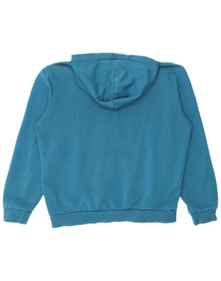 Puma Pull à Capuche Graphique Homme Bleu Moyen Coton
