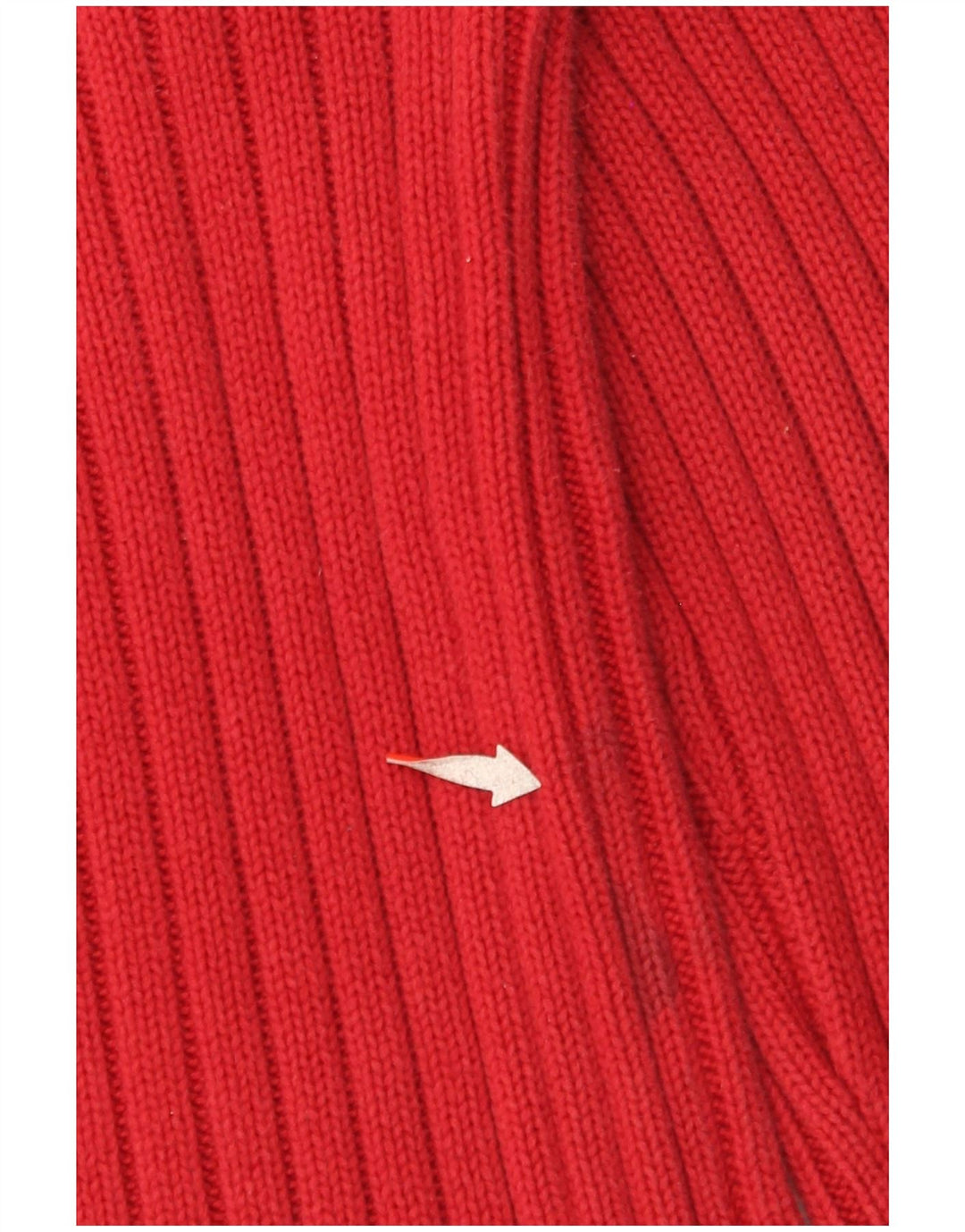 TOMMY HILFIGER Pull graphique à col rond pour femme UK 14 Rouge moyen