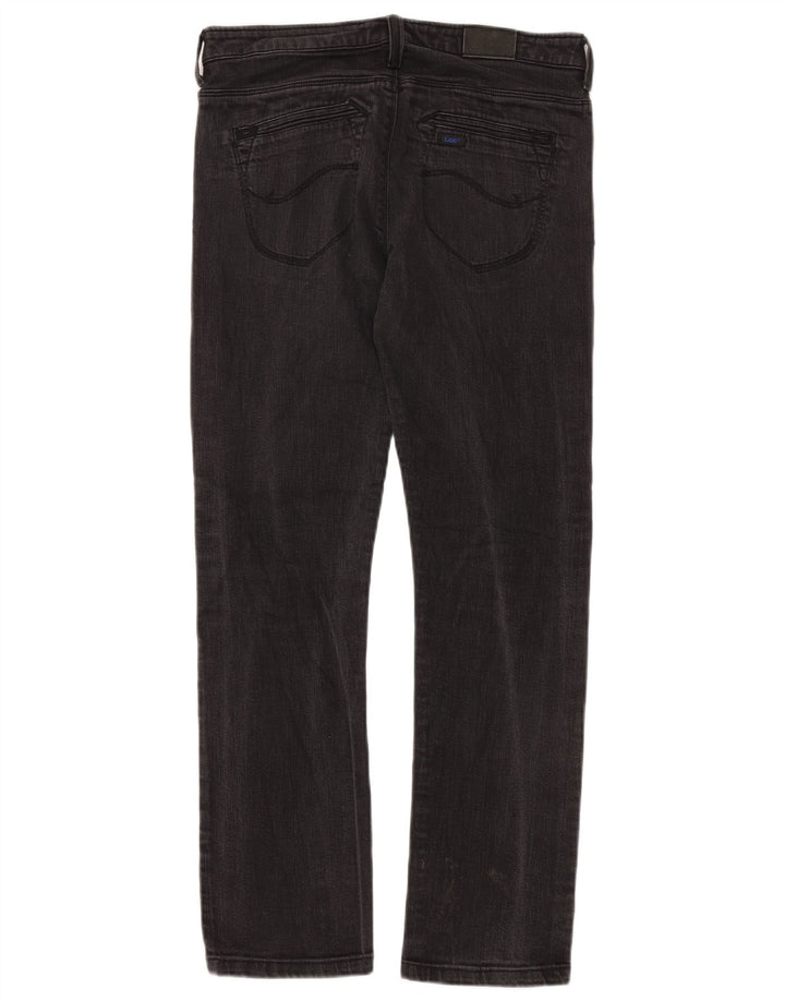 Lee Jean Droit Femme W29 L30 Coton Noir