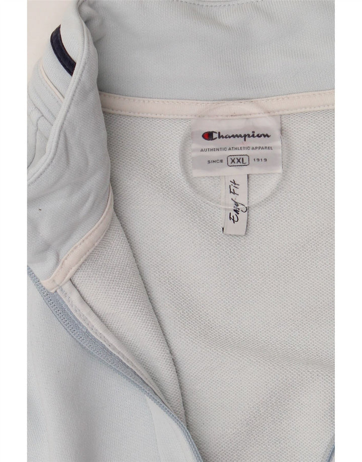 Champion Veste de survêtement pour femme UK 20 2XL Bleu Colourblock