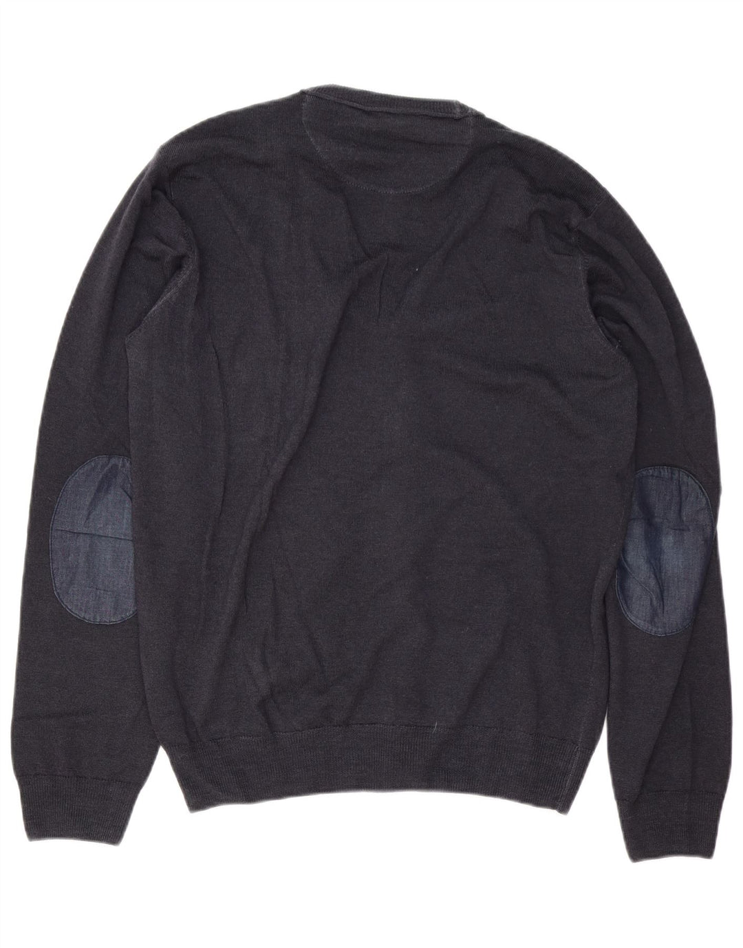 Trussardi Jeans Pull Cardigan Bleu Marine Moyen Homme