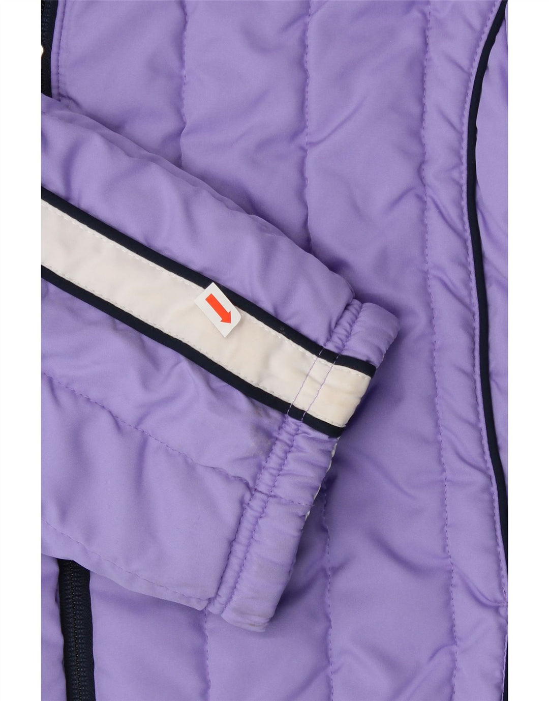 Nike Veste rembourrée à capuche pour fille 13-14 ans XL Violet Colorblock Polyester