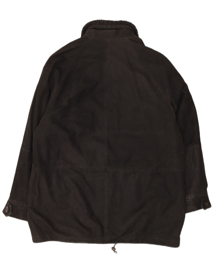 CONBIPEL Manteau en Cuir Homme IT 54 XL Cuir Noir