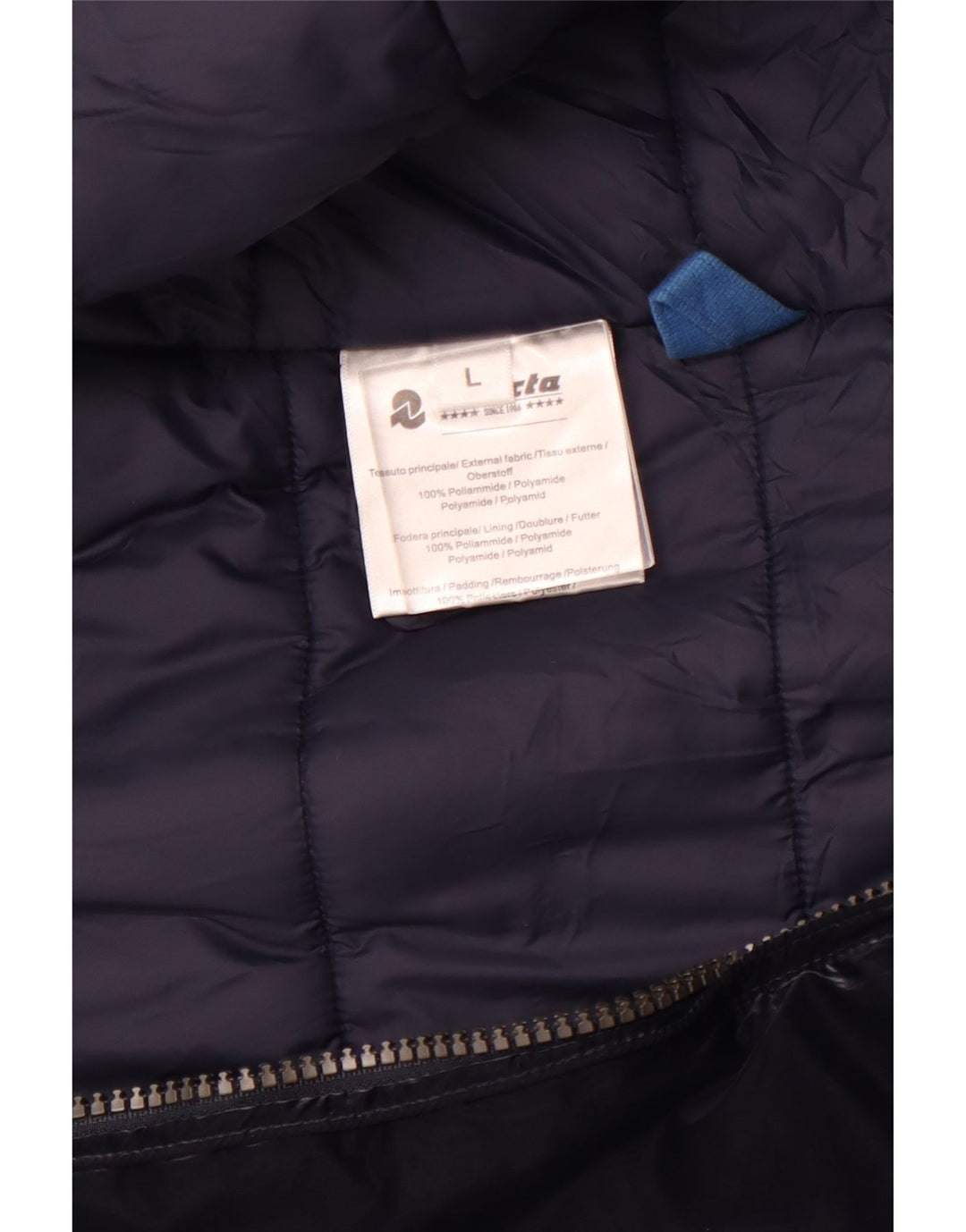 INVICTA Veste matelassée à capuche pour femme UK 16 Large Bleu Marine Polyamide