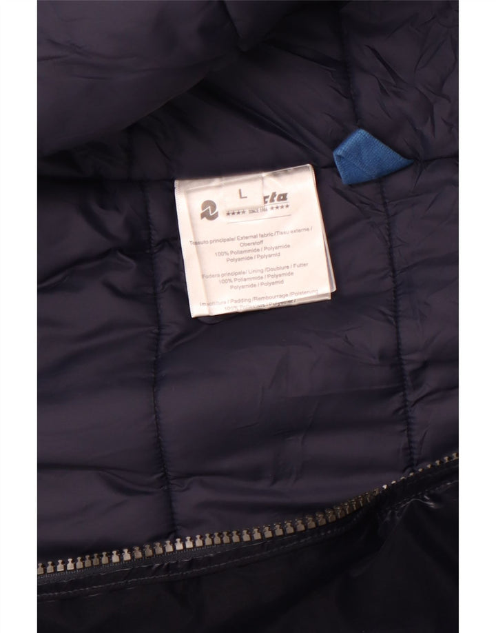 INVICTA Veste matelassée à capuche pour femme UK 16 Large Bleu Marine Polyamide