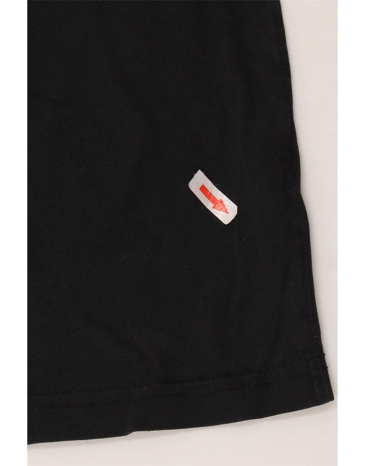 HUGO BOSS Homme T-Shirt Top Bleu Marine Moyen Coton