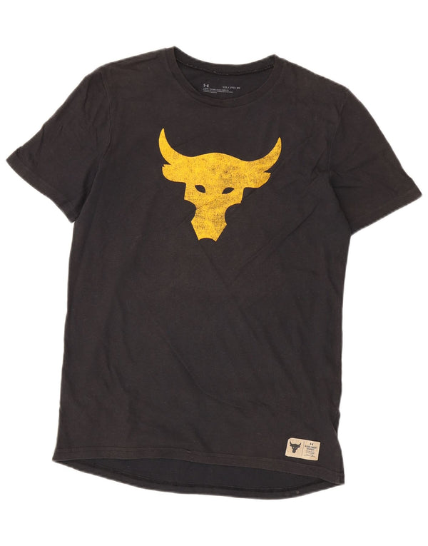 Under Armour T-Shirt Graphique Garçon 13-14 Ans XL Noir