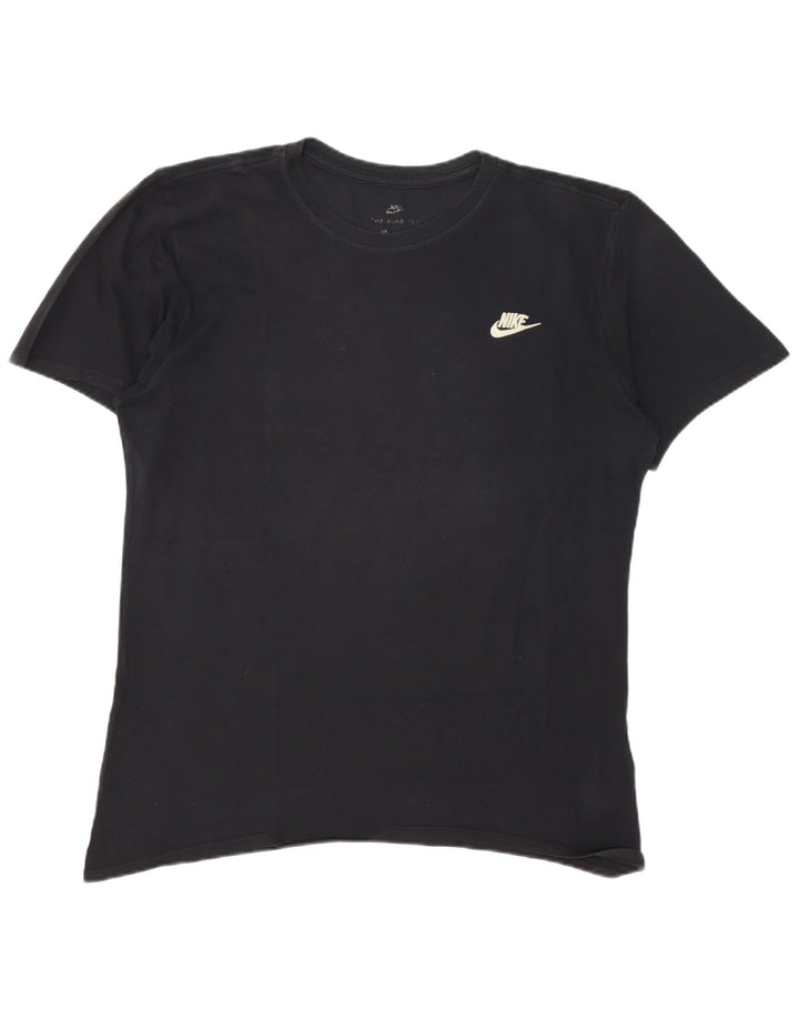 Nike T-Shirt Homme Grand Noir Coton