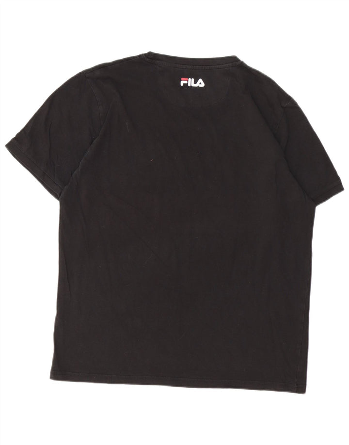 FILA T-Shirt Graphique Homme XL Noir