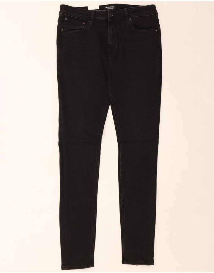 JACK & JONES Jean Skinny Tom W32 L34 Homme Noir Coton