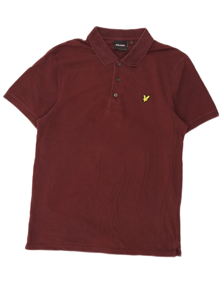 Lyle & Scott Polo Homme Grand Coton Bordeaux