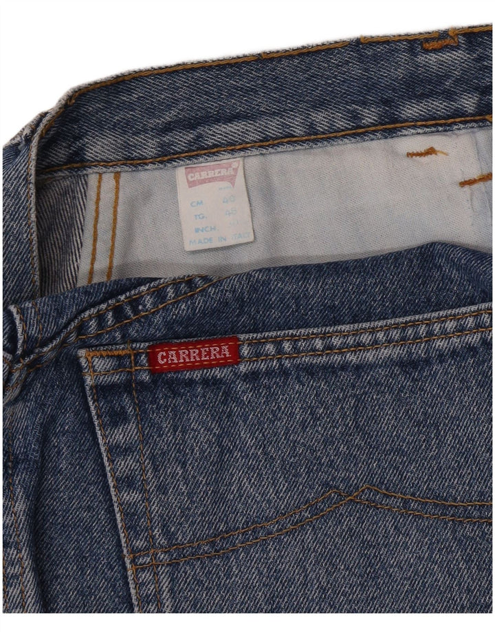Carrera Femme Jupe En Jean W30 Bleu Moyen Coton
