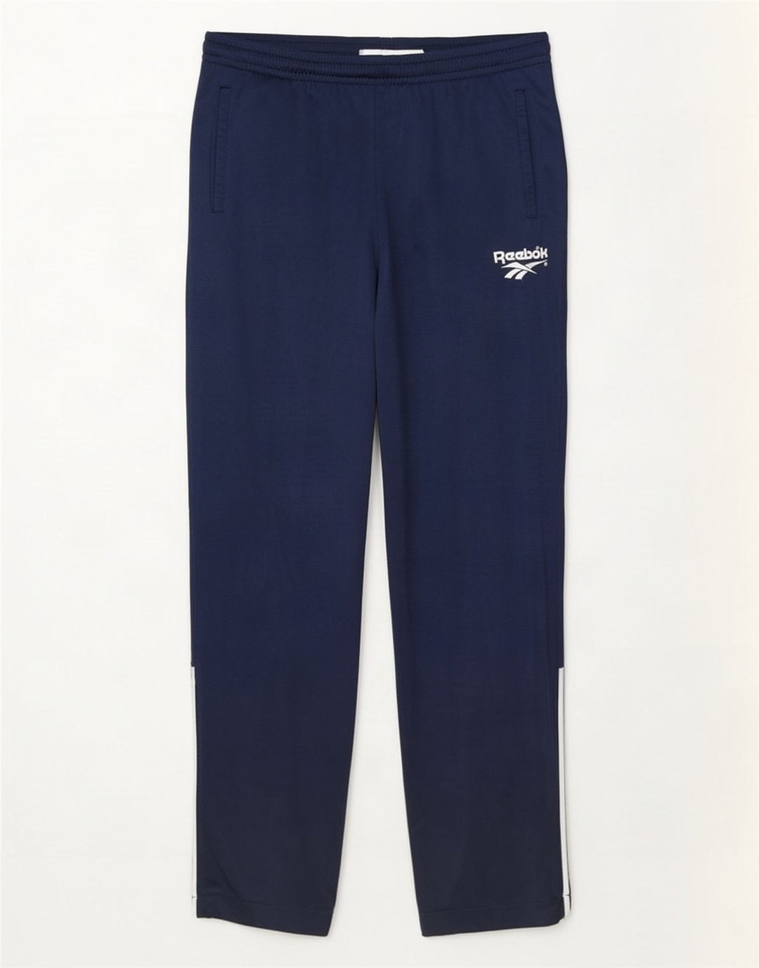 Reebok Pantalon De Survêtement Large Homme Bleu Marine Colourblock