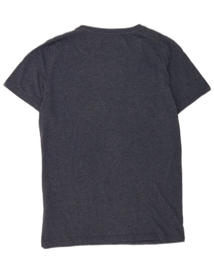 Superdry T-Shirt Homme Haut Large Bleu Coton