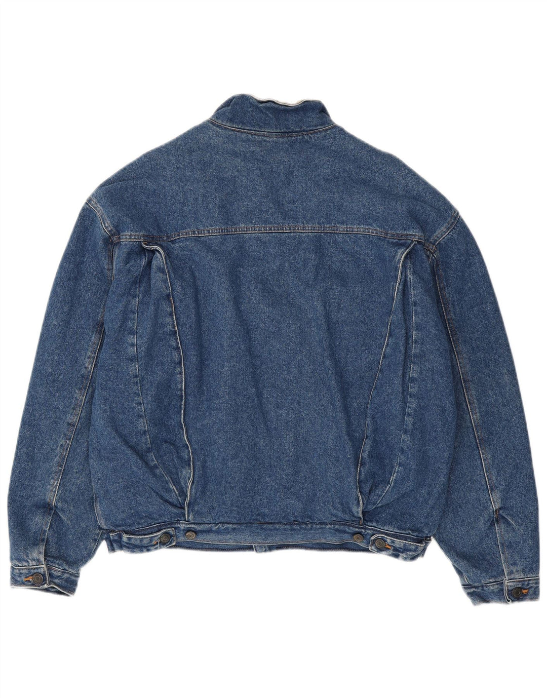 Michel Bachoz Veste en jean Sherpa pour homme UK 40 Large Bleu Coton