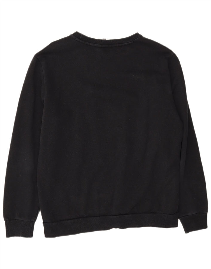 Puma Sweat-Shirt Graphique Homme Noir Moyen Coton