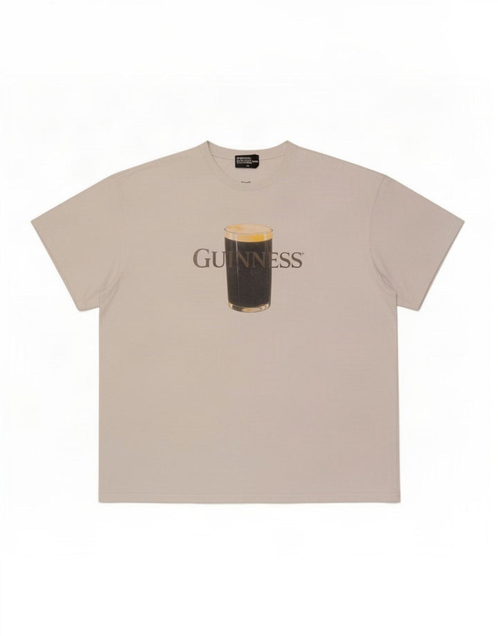 Guinness T-Shirt Graphique Homme XL Blanc