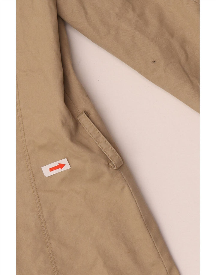 Zara Trench Femme UK 14 Coton Beige Moyen