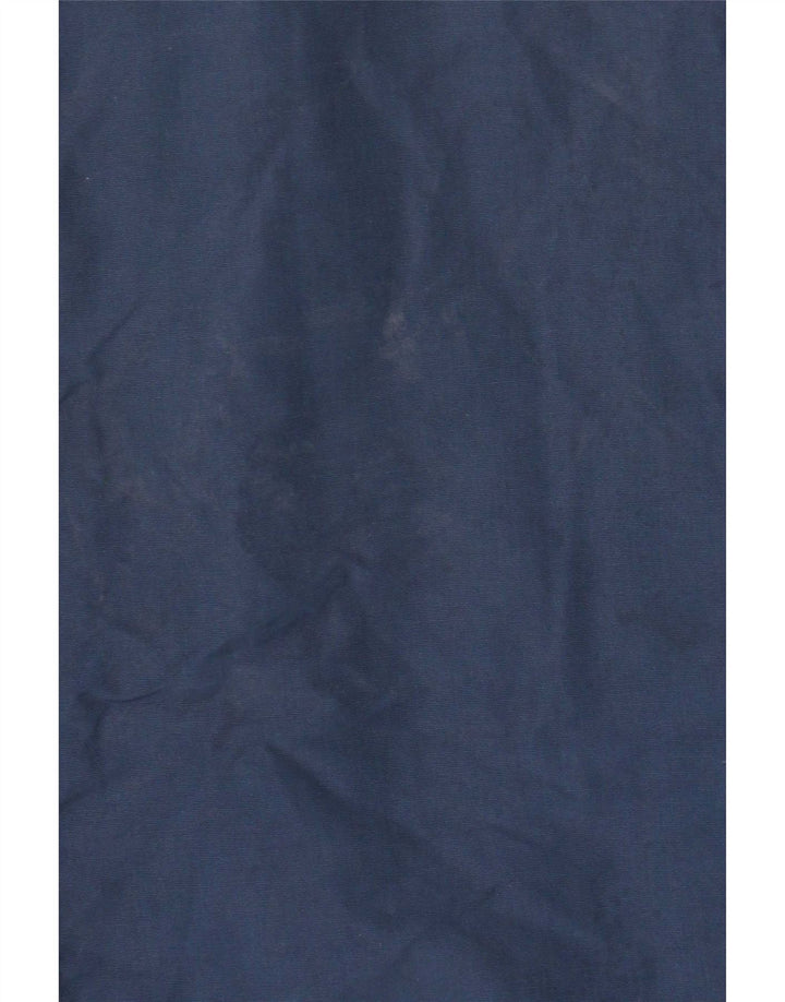 Woolrich Veste Bomber Homme UK 40 Large Bleu Marine Coton