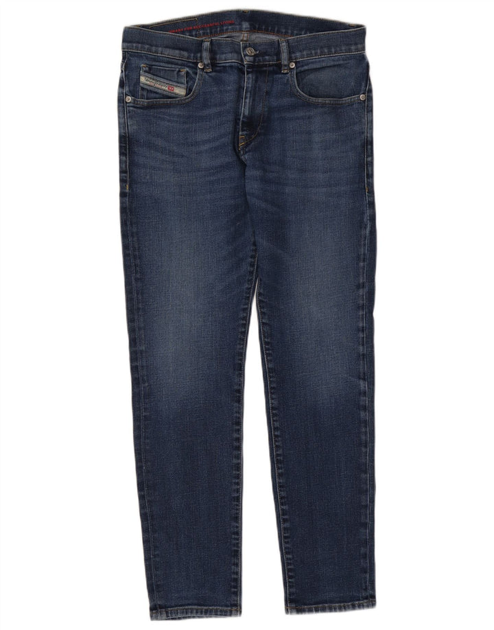Diesel Jean Slim W30 L29 Bleu Coton Homme